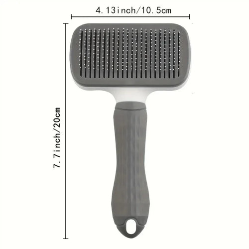 Self-Cleaning Pet Grooming Brush